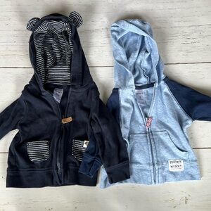Carter's 3m Baby Lightweight Zip Up Jacket Bundle